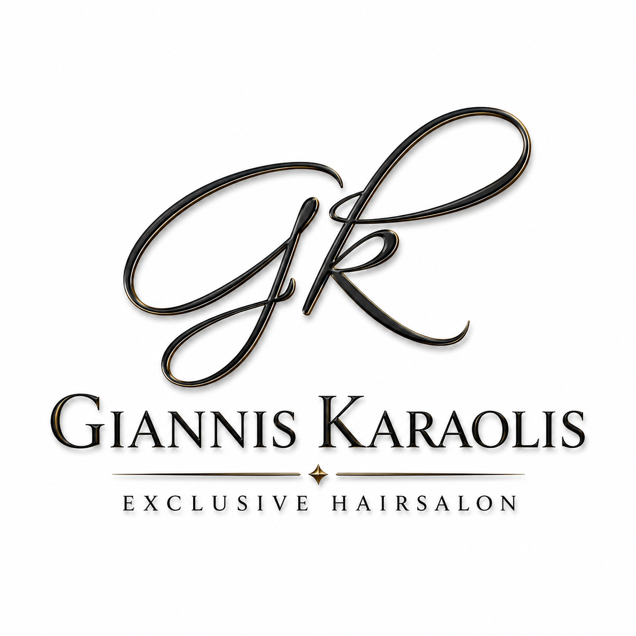 Giannis Karaolis Exclusive Hairsalon logo for the Luxury Hair Salon Paphos website